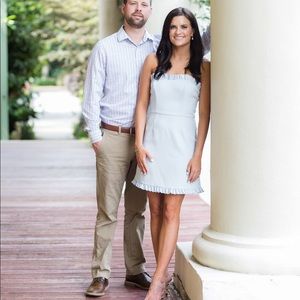 French Connection light blue dress